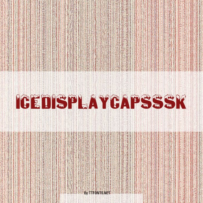 IceDisplayCapsSSK example